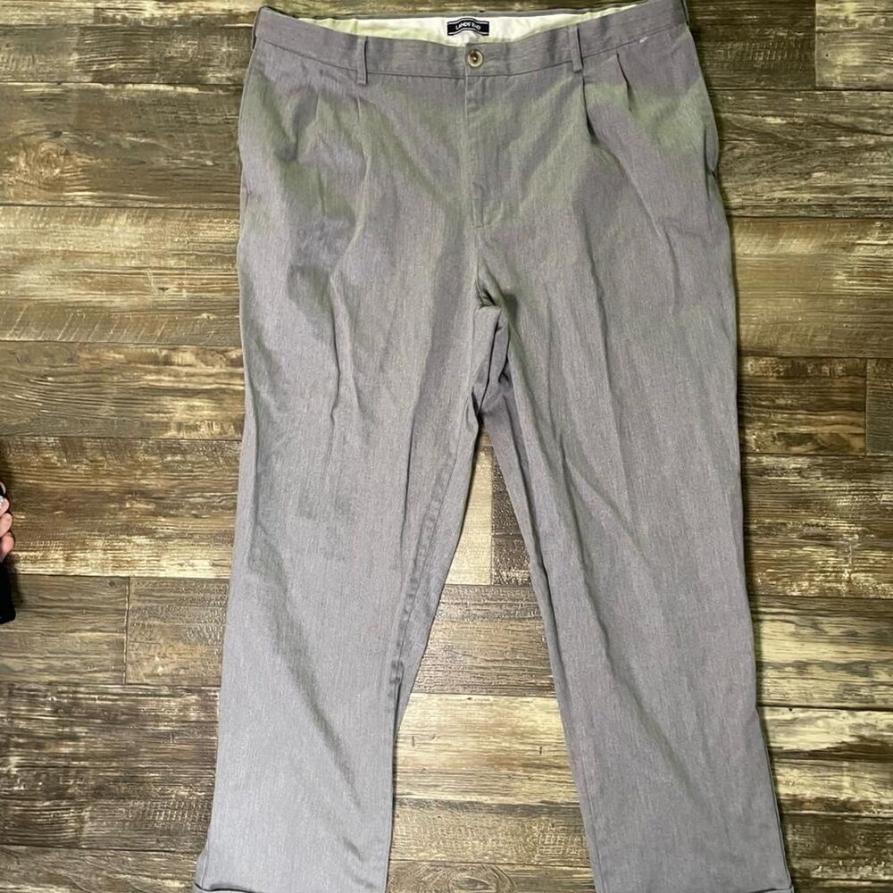 Lands-end Men's Grey Trousers